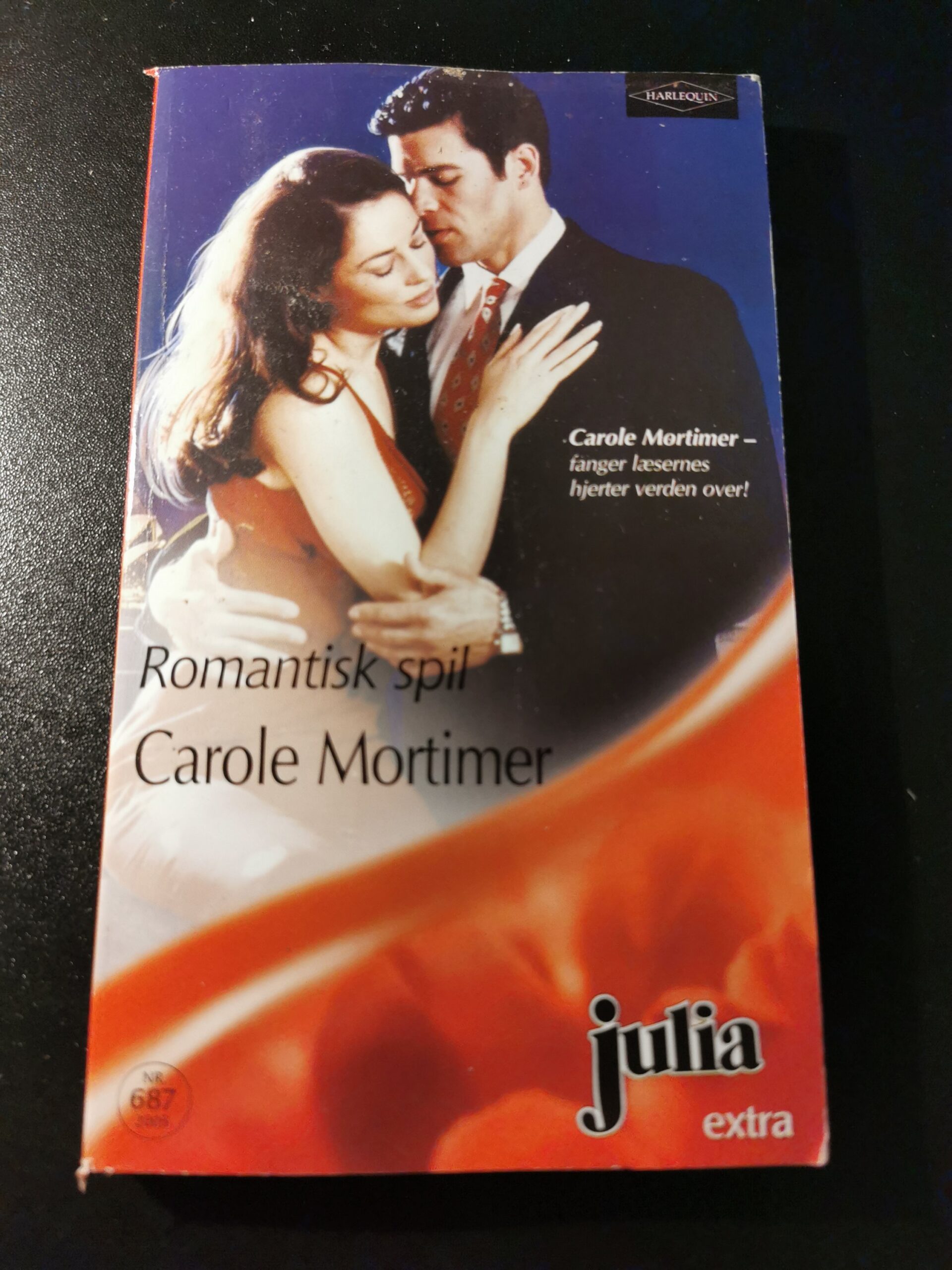 Romantisk spil, Carole Mortimer, Harlequin, Julia, Nr. 687/2005