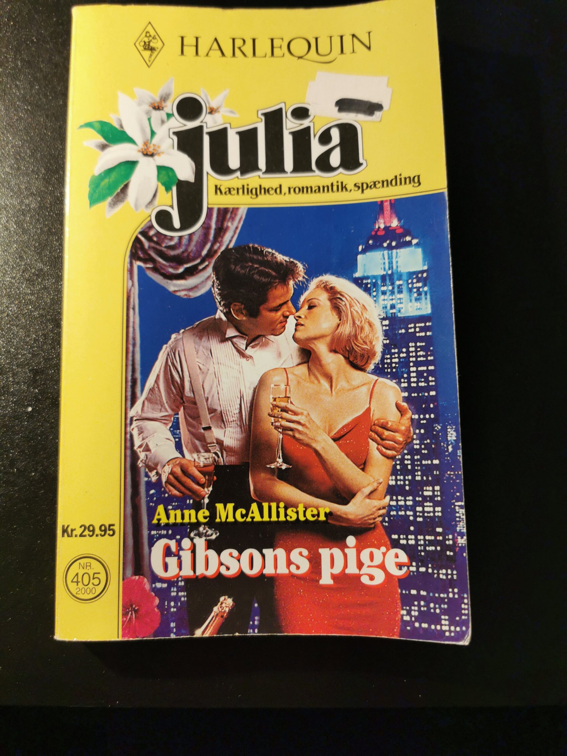 Gibsons pige, Anne McAllister, De bedste romaner, Harlequin, Julia, Nr. 405/2000